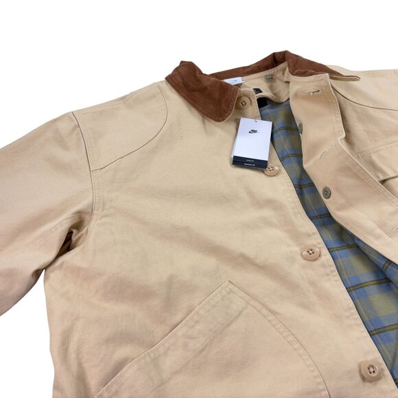 Nike Life Flannel-Lined Canvas Barn Coat Work Jacket Mens Size XL RELAXED FIT - Picture 3 of 14